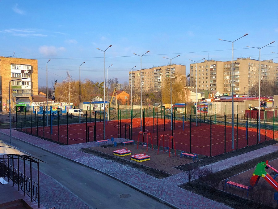 Вишневе спрямовує 41 млн гривень на капітальний ремонт спортмайданчика