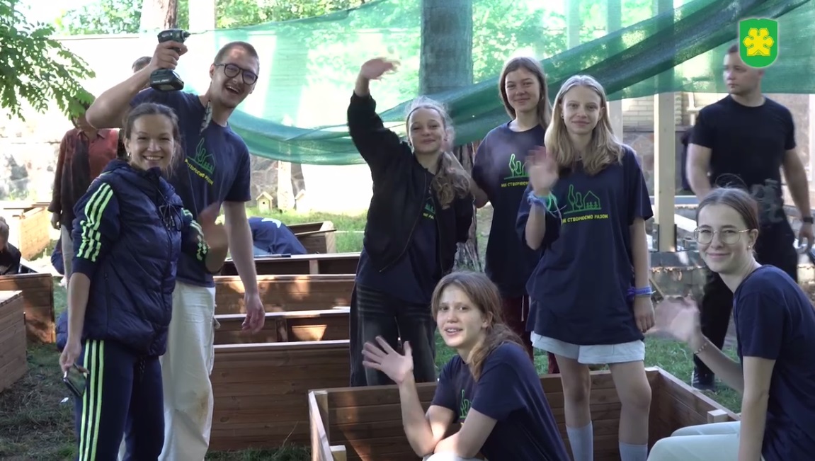 У Бучі працювали над концепцією освітнього простору Forest Classroom
