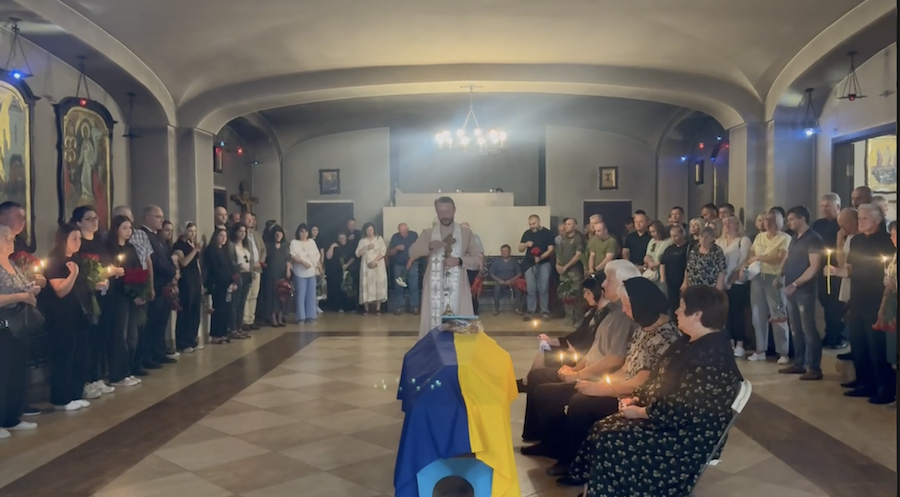 У Бучі віддали останню шану Герою Євгенію Курінному