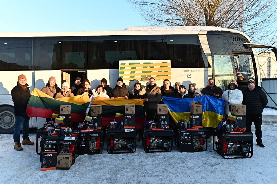 Київщина отримала генератори від литовських партнерів для підтримки дитячих будинків сімейного типу