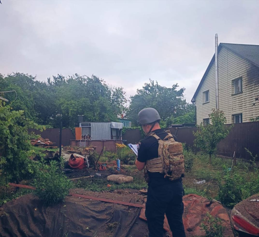 Наслідки ворожої атаки фіксуються у двох районах Київщини