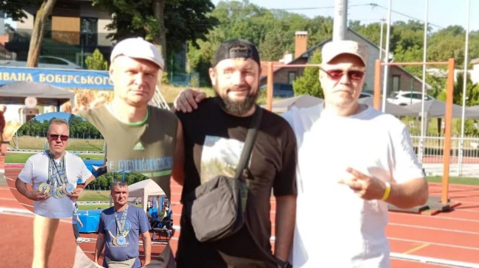 Ветерани з Білоцерківщини здобули 8 медалей на всеукраїнських змаганнях «ТитаниUA»