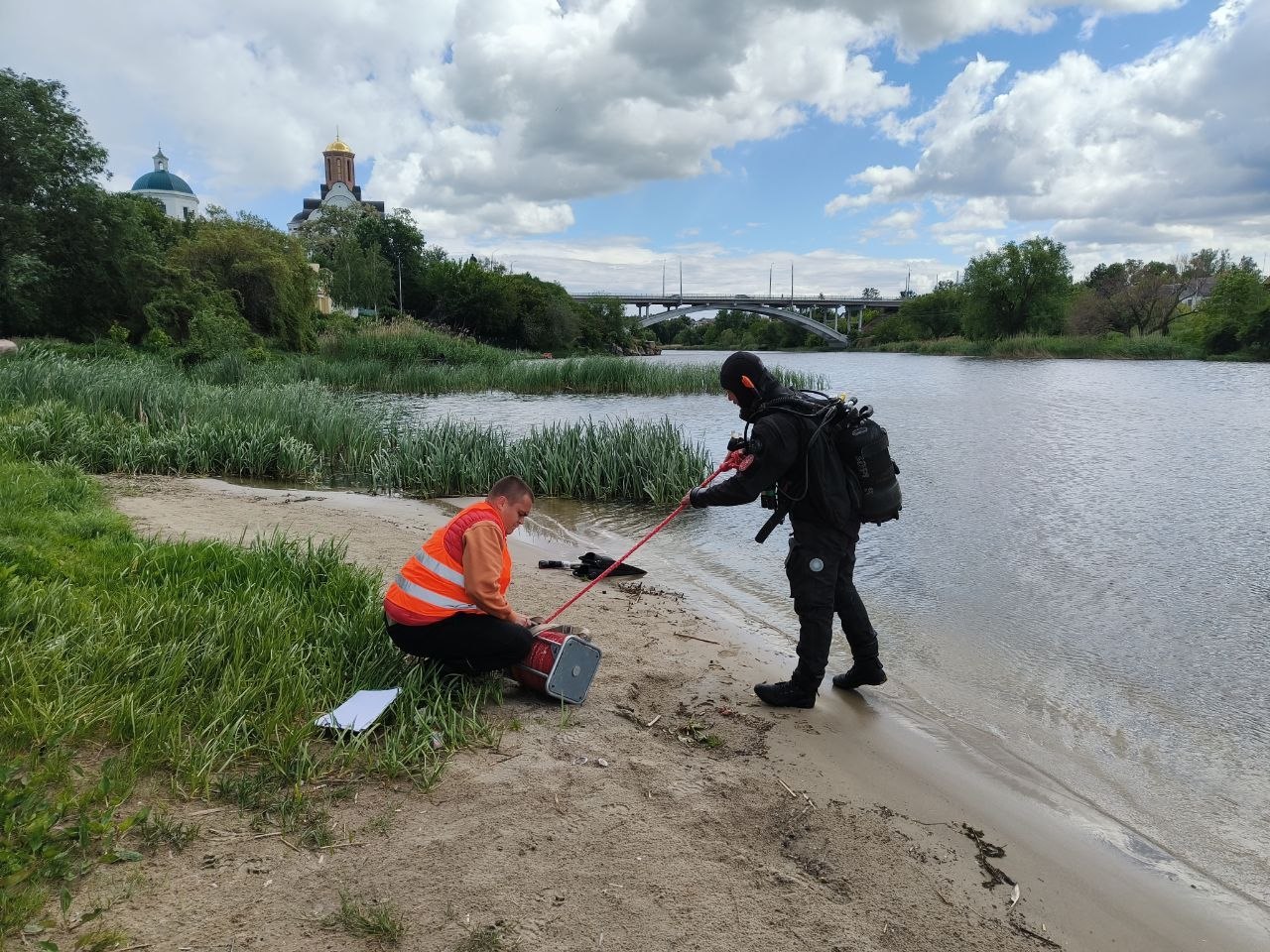 Центральний пляж у Білій Церкві підготували до купального сезону