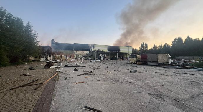 Черговий удар по бізнесу: окупанти пошкодили підприємство "Деметра" на Київщині