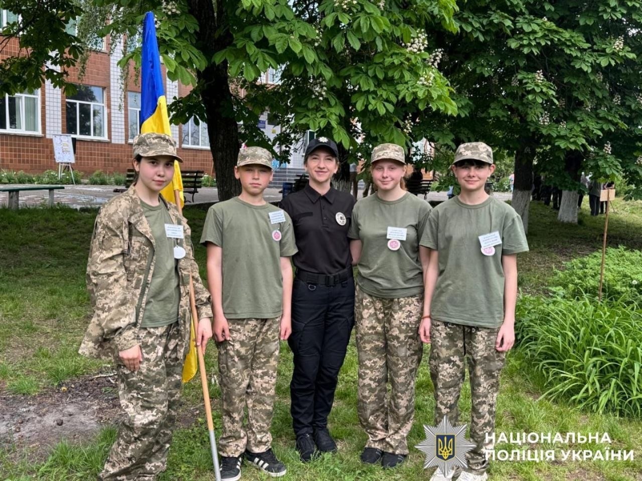 Молодь Київщини змагалася у грі «Джура» за підтримки правоохоронців (ФОТО)