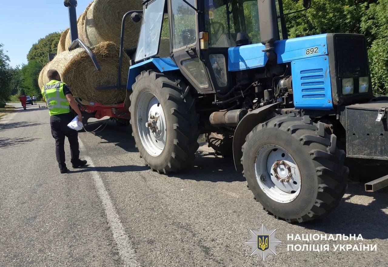 На Обухівщині водію трактора повідомили про підозру після смертельної ДТП із 6-річною дитиною