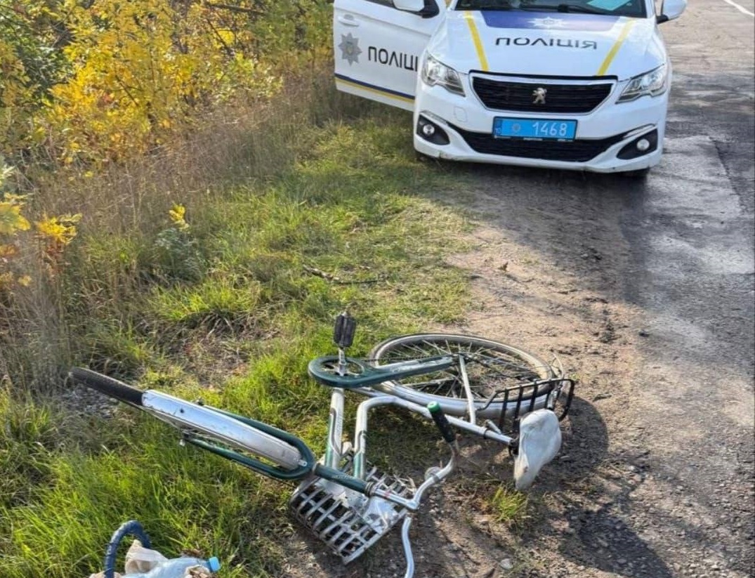 На Фастівщині водій Mercedes наїхав на велосипедиста
