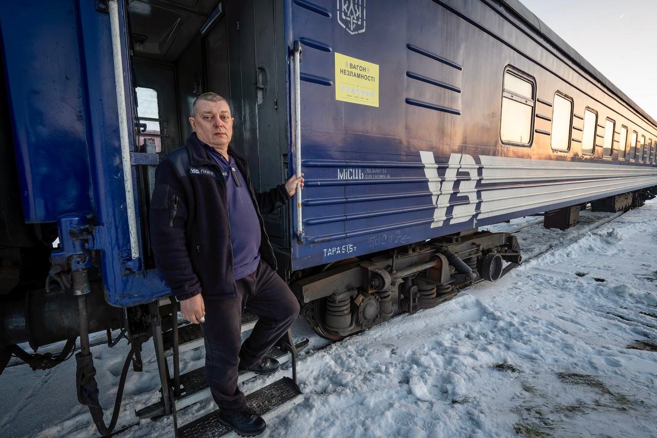 Сьогодні у Бучі запрацюють Вагони незламності від Укрзалізниці