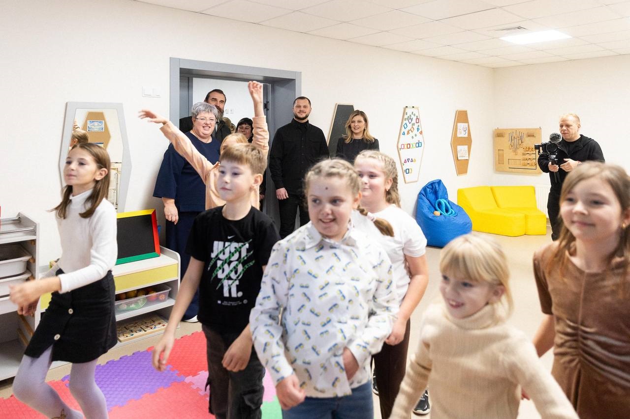 Олена Зеленська відвідала відновлений Литовсько-український ліцей у Бородянці — приклад безбар’єрної освіти на Київщині