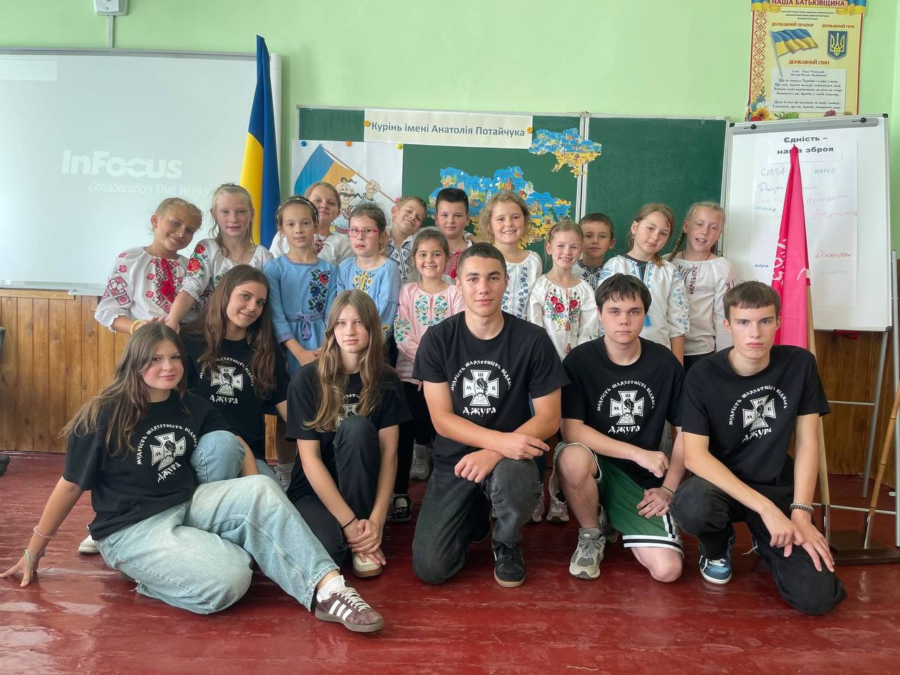 Виховні сходини юних патріотів "Єдність - наша зброя"відбулись у Бучанській громаді