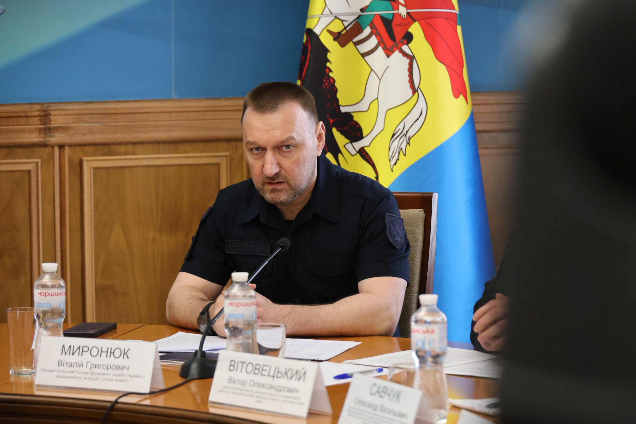 Перший заступник голови Миронюк провів нараду ДСНС Київщини