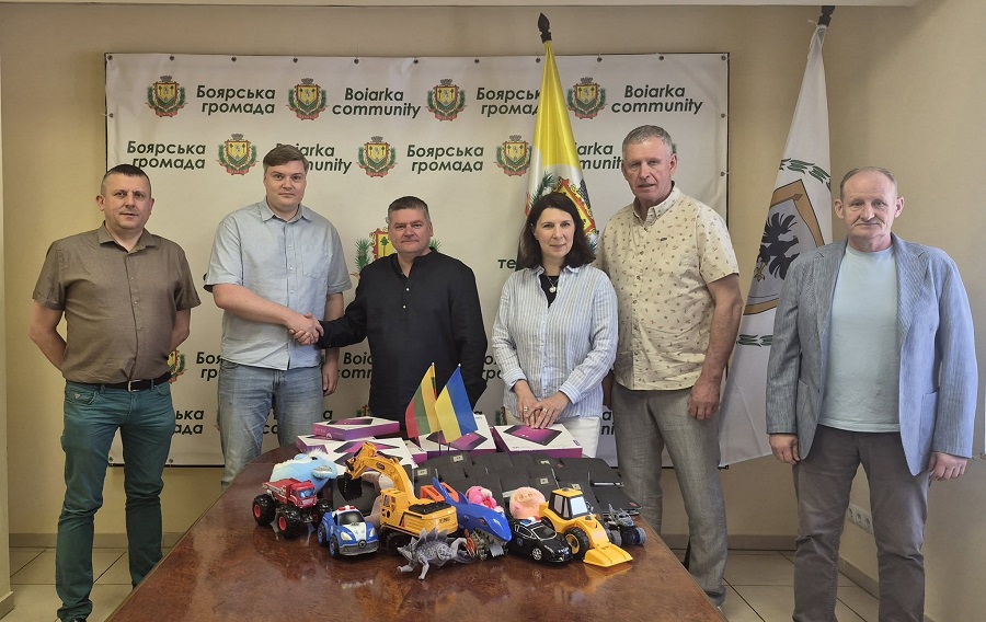 Громада Боярки приймала делегації міст-побратимів із Литви та Франції
