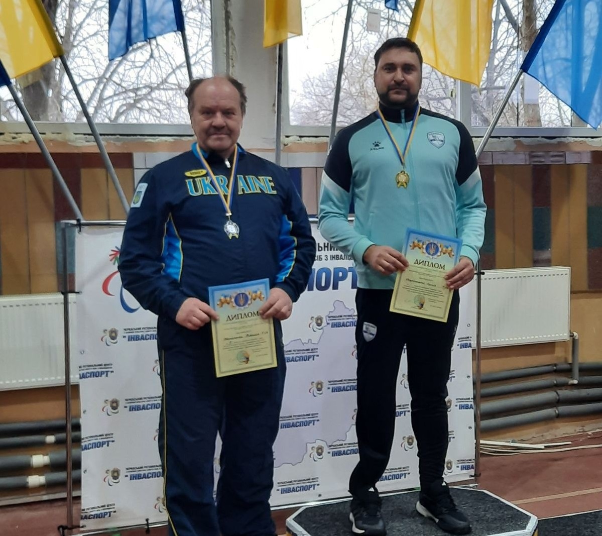 Ветеран війни з Обухівської громади виборов «золото» чемпіонату України у штовханні ядра