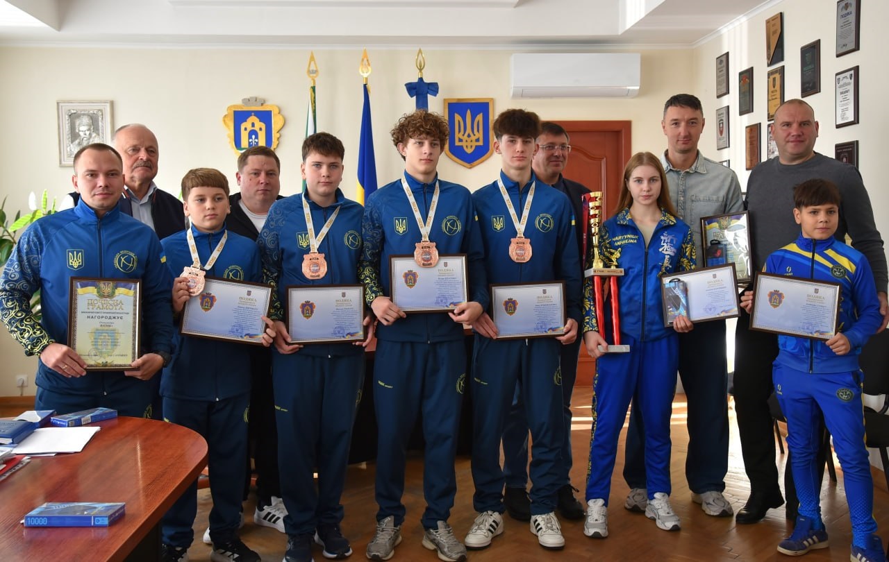 Мер Броварів зустрівся зі спортсменами громади, які представляють Україну на міжнародних змаганнях (ВІДЕО)