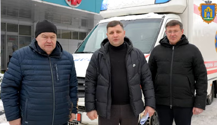 Броварська лікарня отримала «швидку» від благодійників зі США (ВІДЕО)
