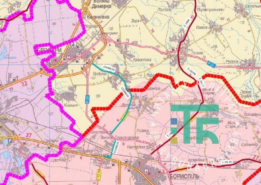На Київщині визначають підрядника для ремонту дороги Бровари – Требухів – Гора