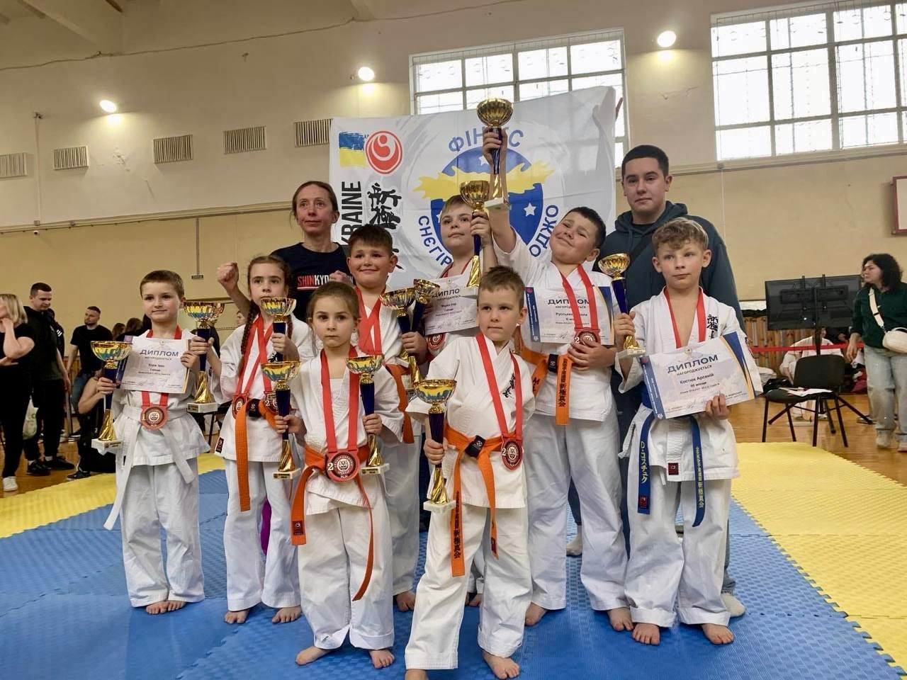 Бучанські каратисти здобули перемоги на турнірі Kryukivshchyna Open Cup