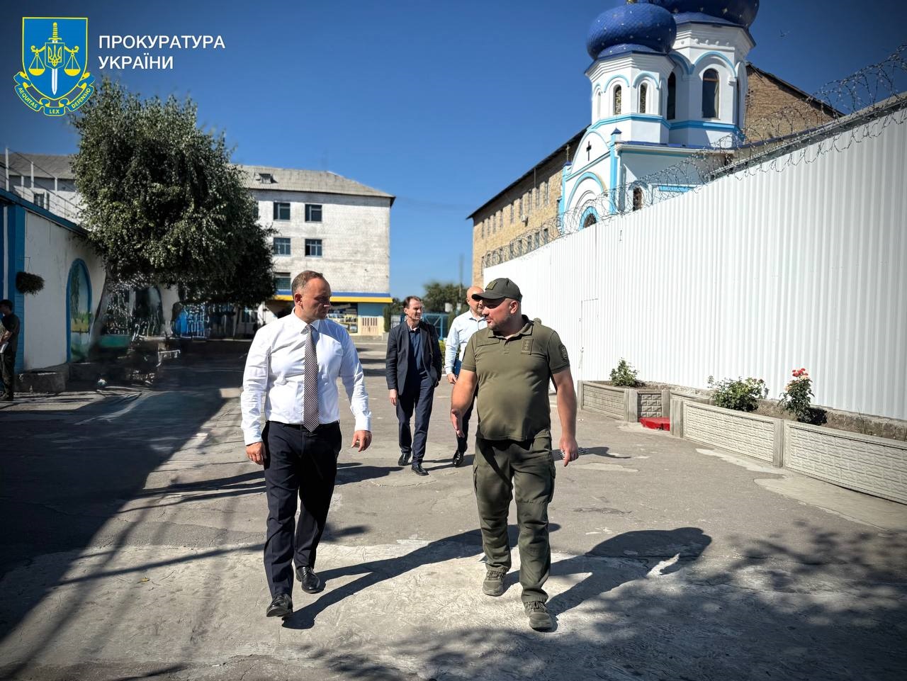 Керівник прокуратури Київщини ознайомився з умовами у Білоцерківській виправній колонії №35