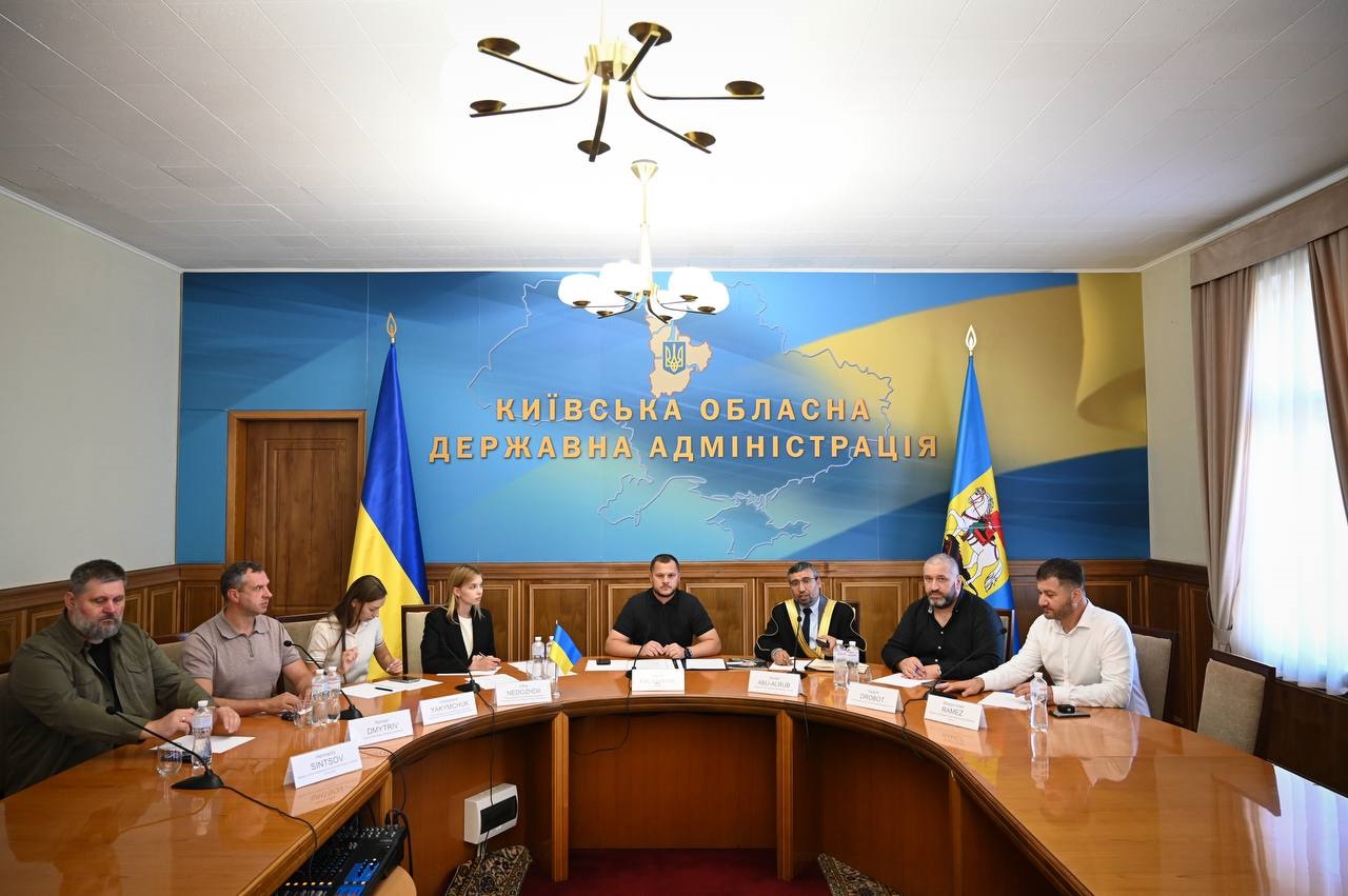 КОВА та Фонд Принца Аль-Валіда обговорили гуманітарні проєкти для Київщини
