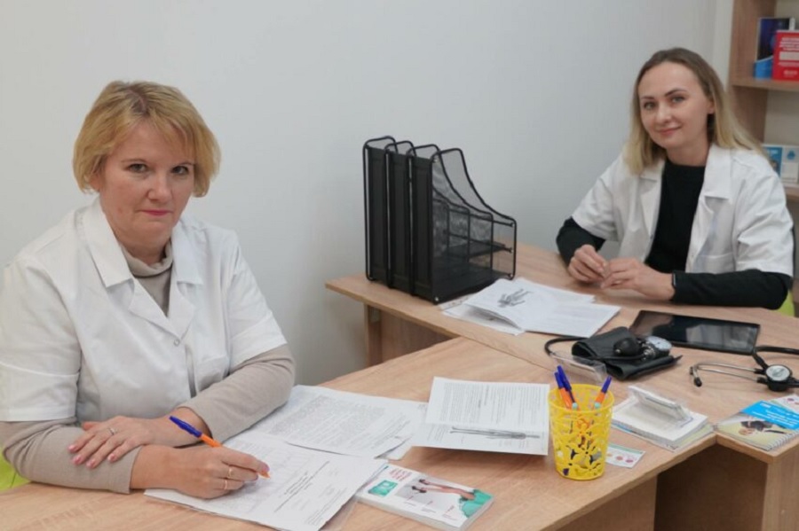 У Софіївській Борщагівці на Київщині релокована з Торецька лікарня почала приймати пацієнтів