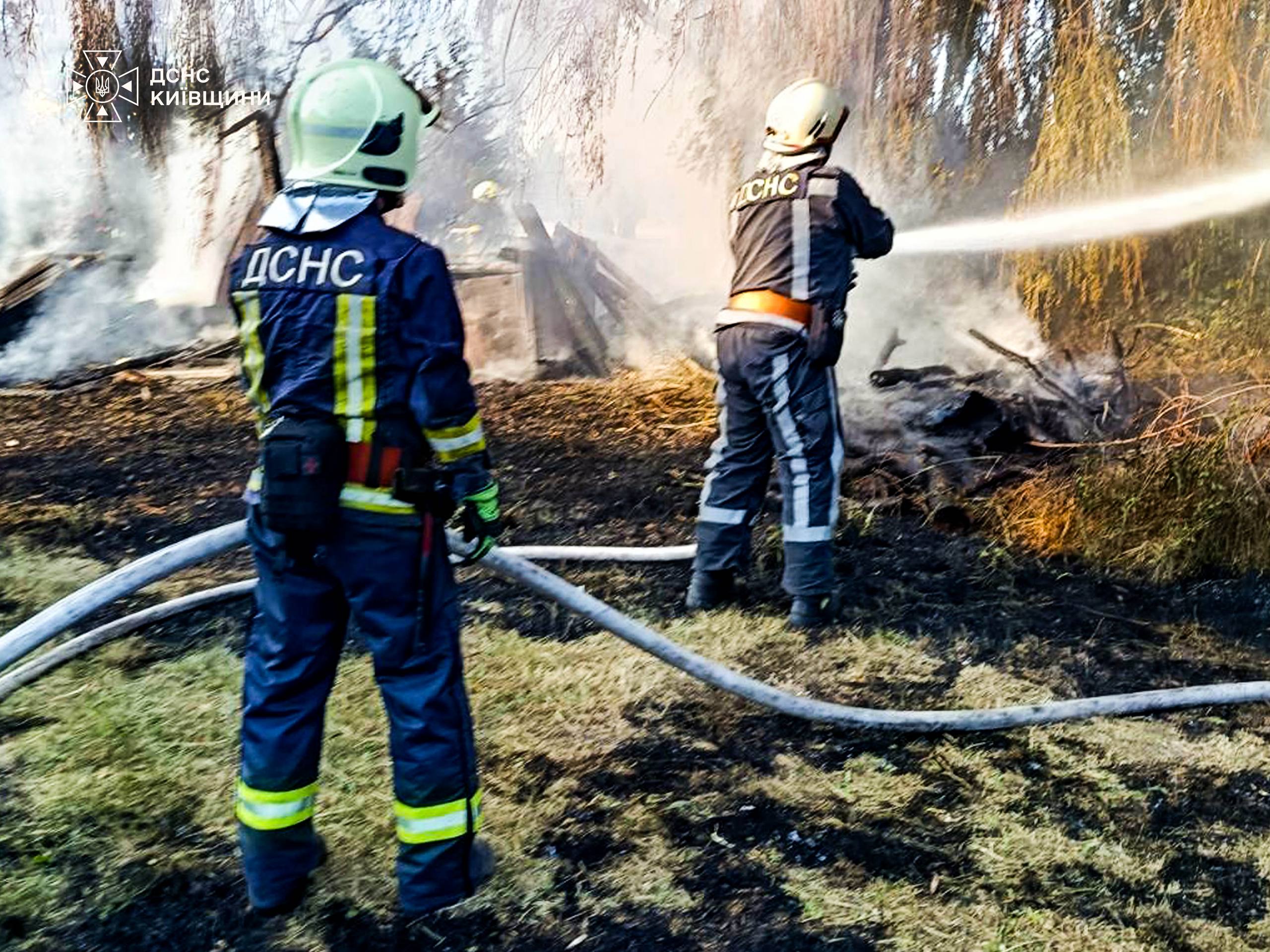 Пожежна небезпека на Київщині: за добу сталося понад 30 загорянь