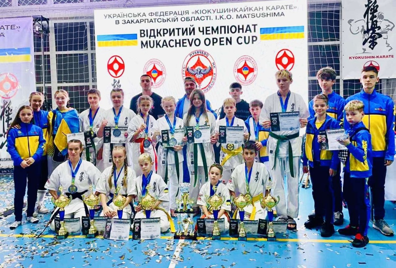 Броварські каратисти здобули медалі на «Mukachevo Open Cup»