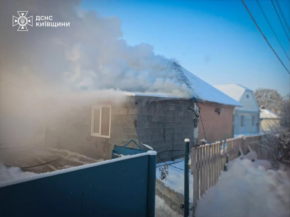 У громадах Білоцерківського району зафіксували три пожежі за дві доби (ФОТО)