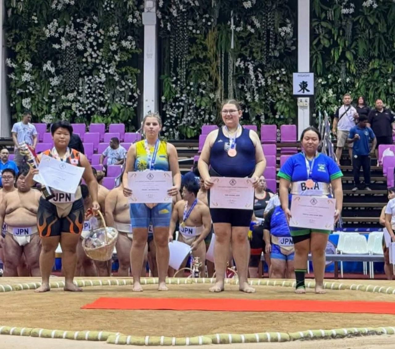 Спортсменка з Білої Церкви стала срібною призеркою Чемпіонату світу з сумо