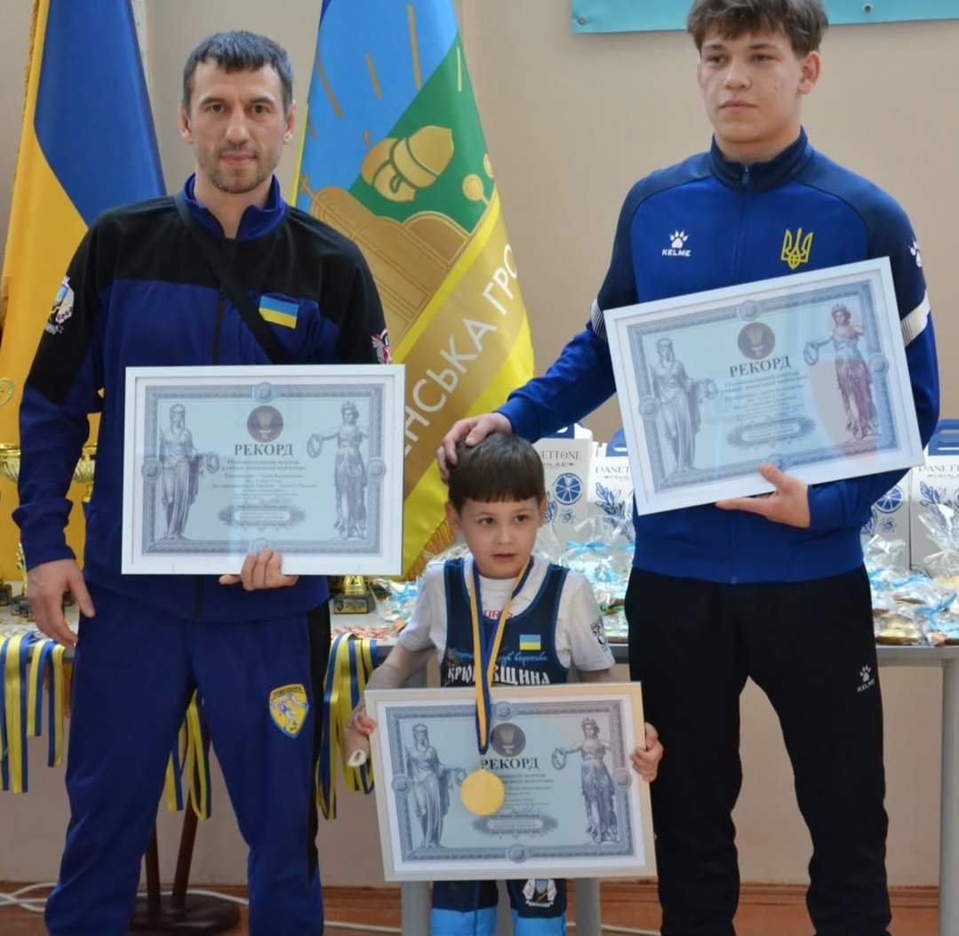 Трирічний Леон Козаченко з Київщини встановив рекорд України у греко-римській боротьбі