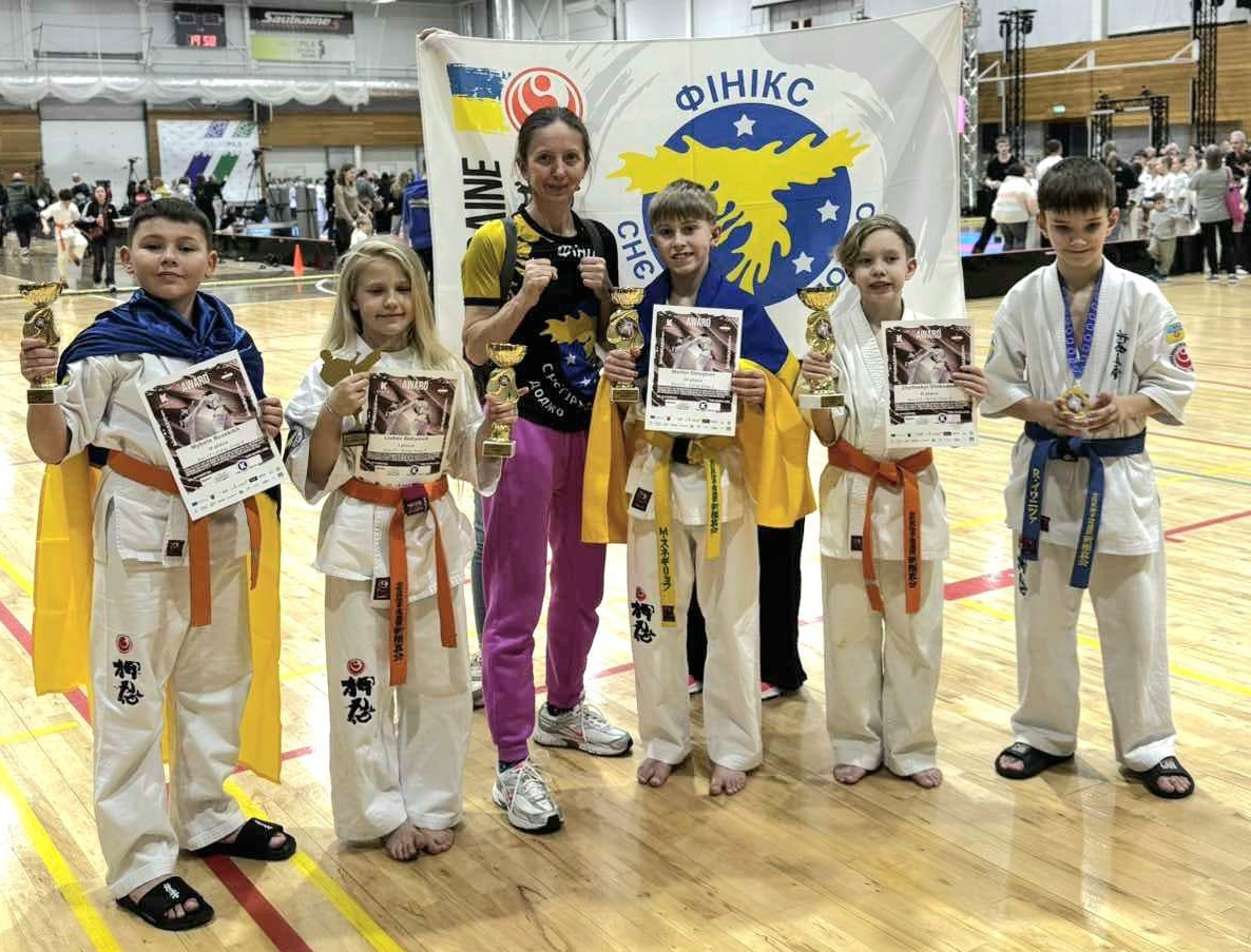 Бучанські каратисти здобули нагороди на європейському турнірі