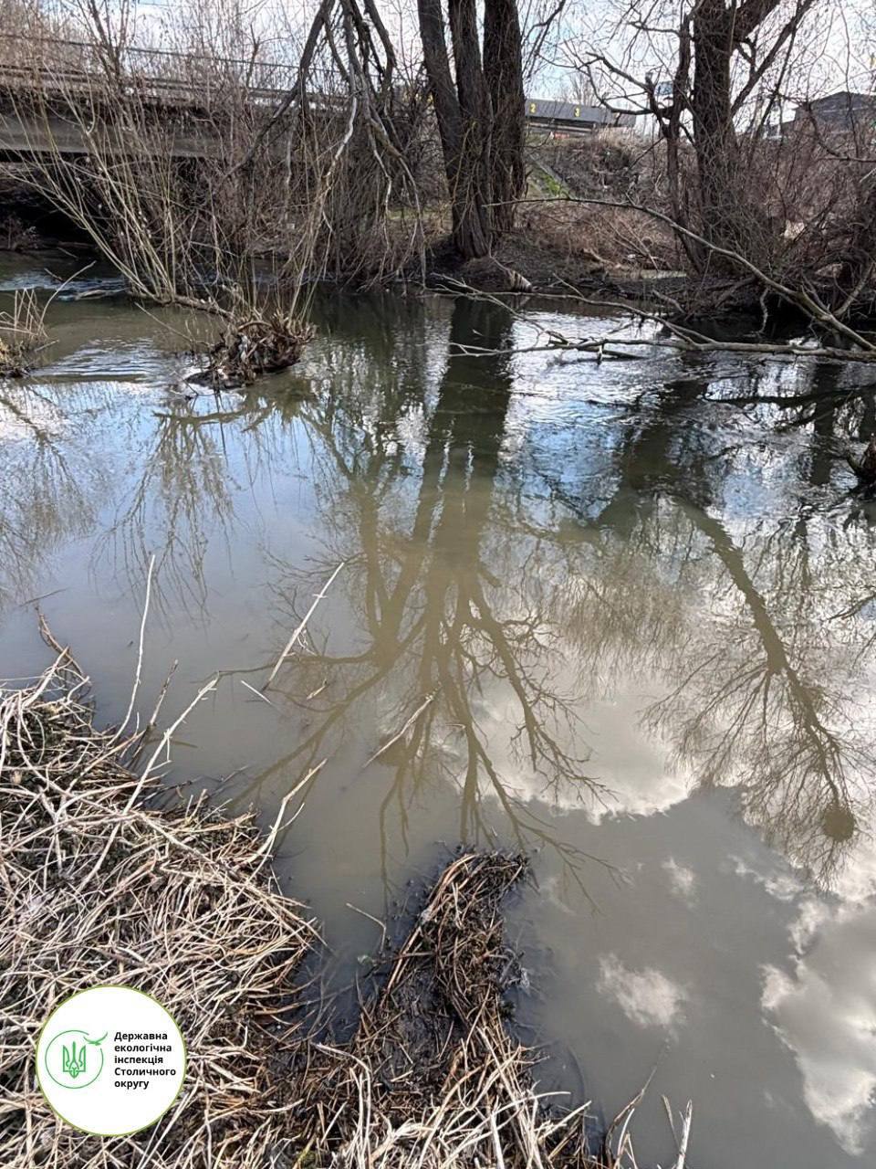 У Бучі виявили скид неочищених стічних вод у річку Буча