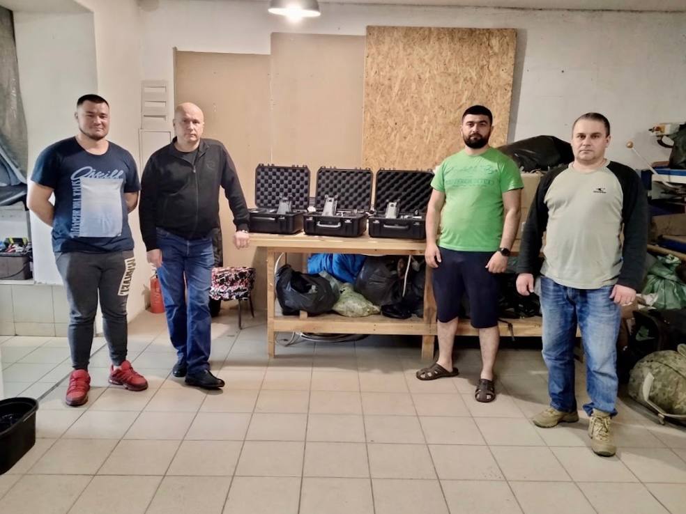 Бучанська громада підсилила 158-му бригаду ЗСУ технікою та обладнанням