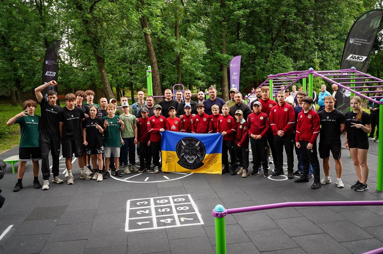 Новий спортивний майданчик у Миронівці стане осередком занять і реабілітації ветеранів (ФОТО)