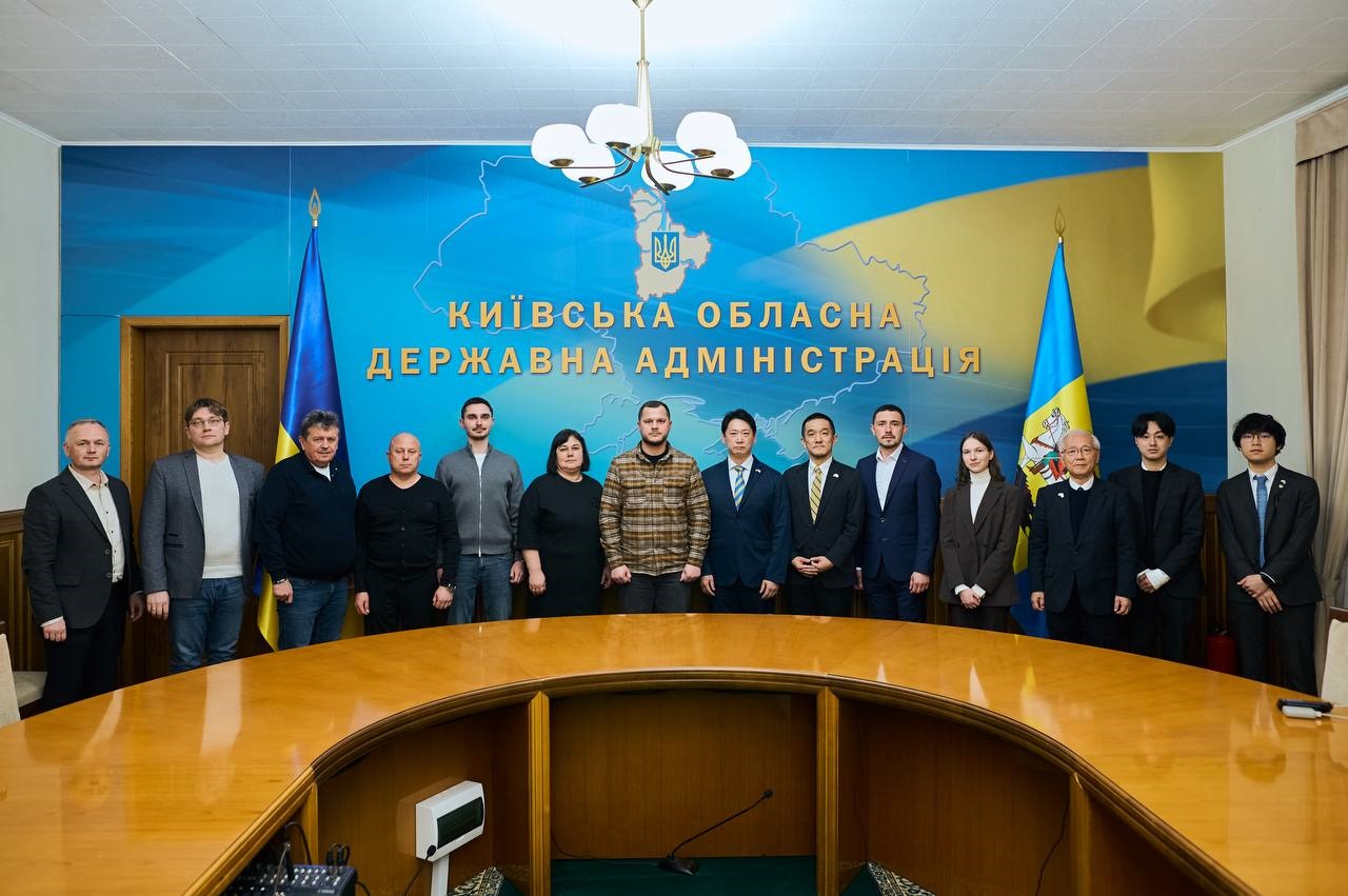 На Київщині обговорили з японською делегацією розвиток мережі укриттів та нові спільні проєкти