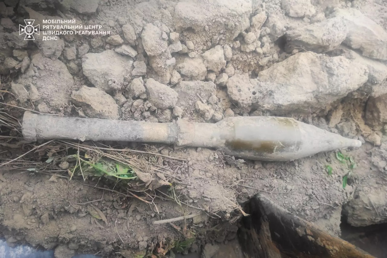 На Київщині будівельники натрапили на радянський гранатомет