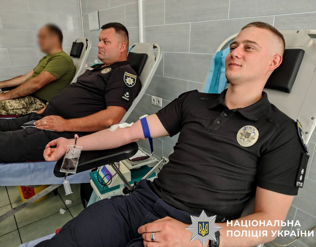 Правоохоронці Київщини стали донорами крові