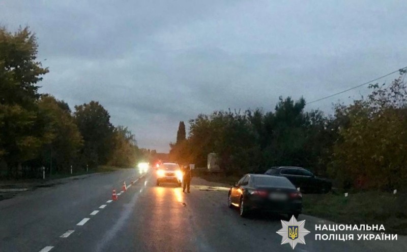 На Білоцерківщині авто збило 19-річного пішохода