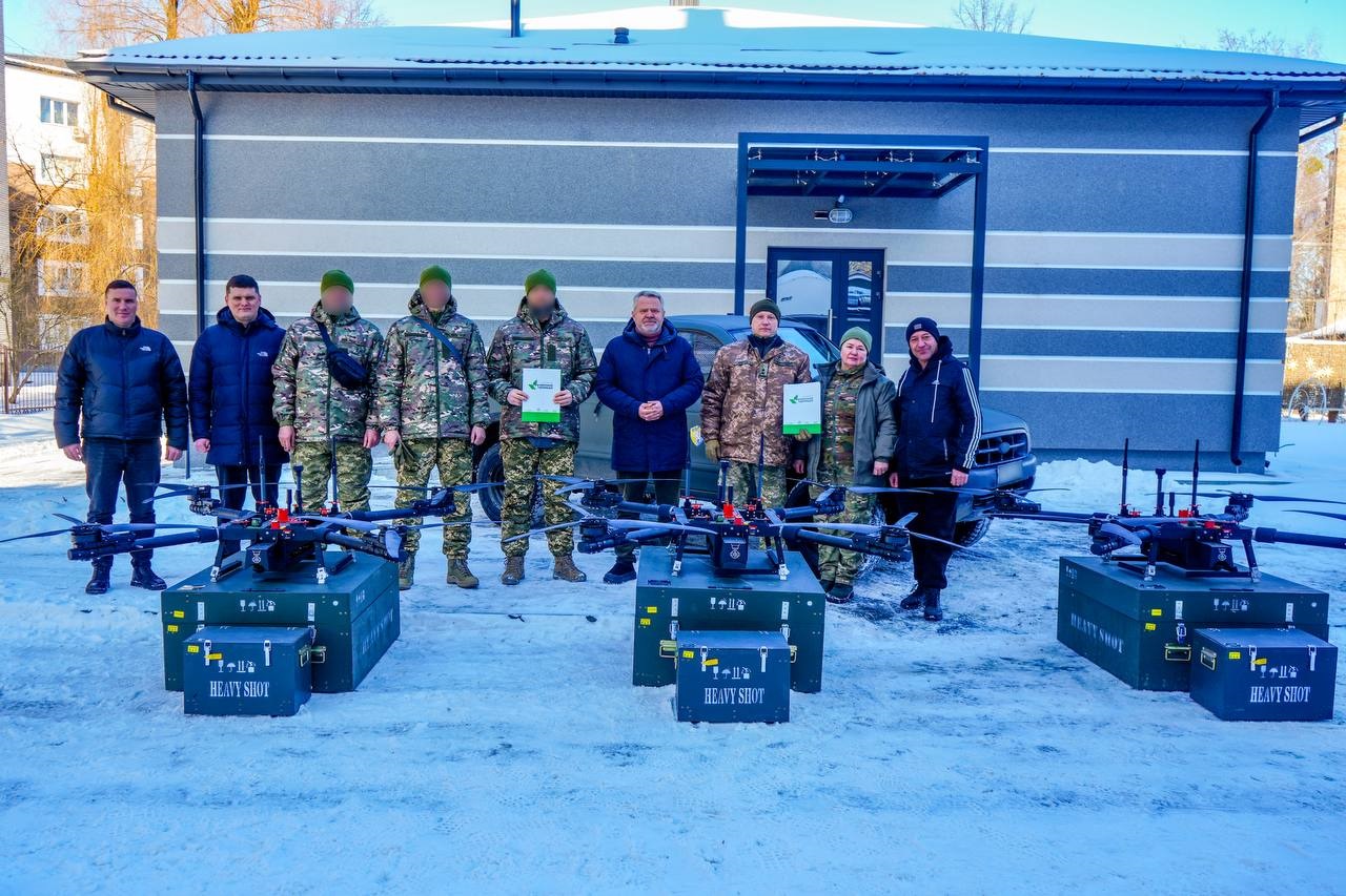 Бучанська громада передала спецпідрозділам ГУР три БпЛА