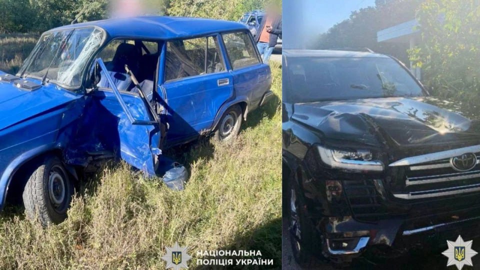 У місті Сквира в ДТП постраждали водій та пасажир автомобіля