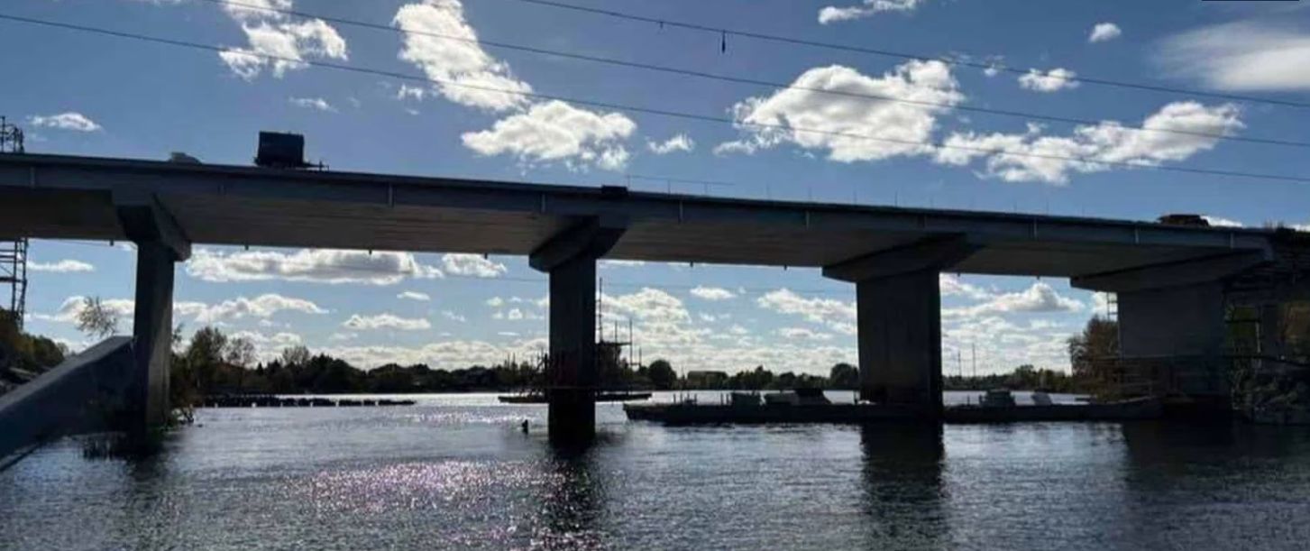 Ремонт Хотянівського мосту на Київщині завершать до кінця року