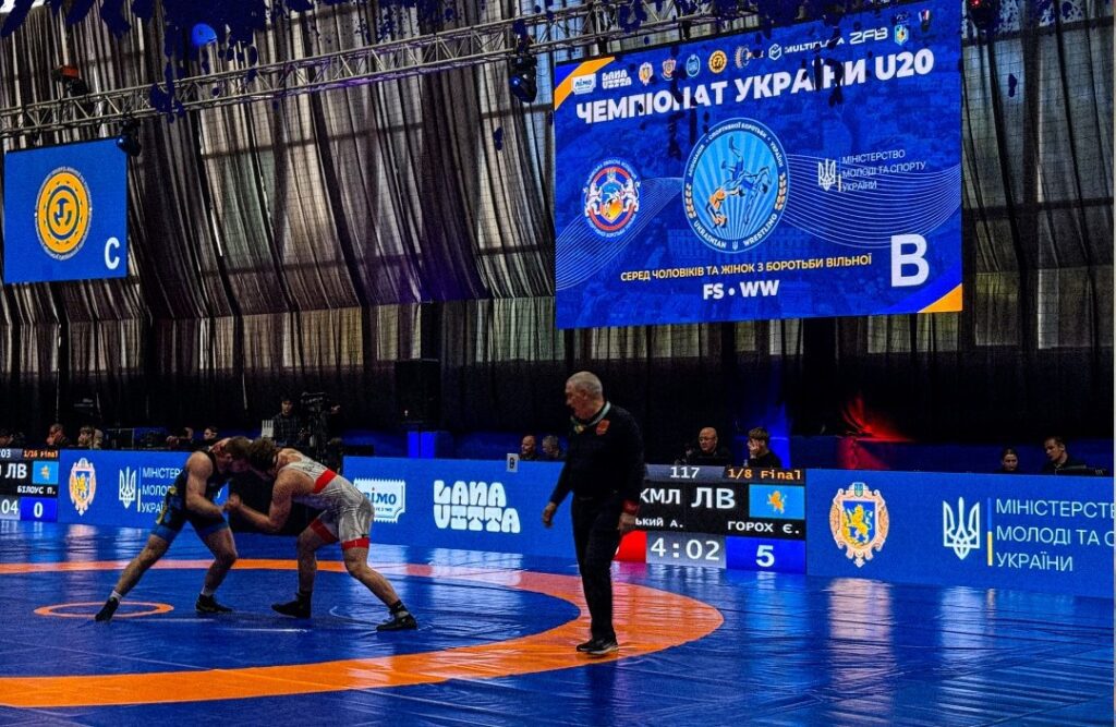Борці Київщини вибороли вісім медалей на чемпіонаті України U20