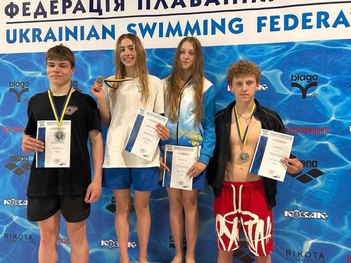 Ліцеїсти з Київщини успішно представили свій заклад на чемпіонаті України з плавання