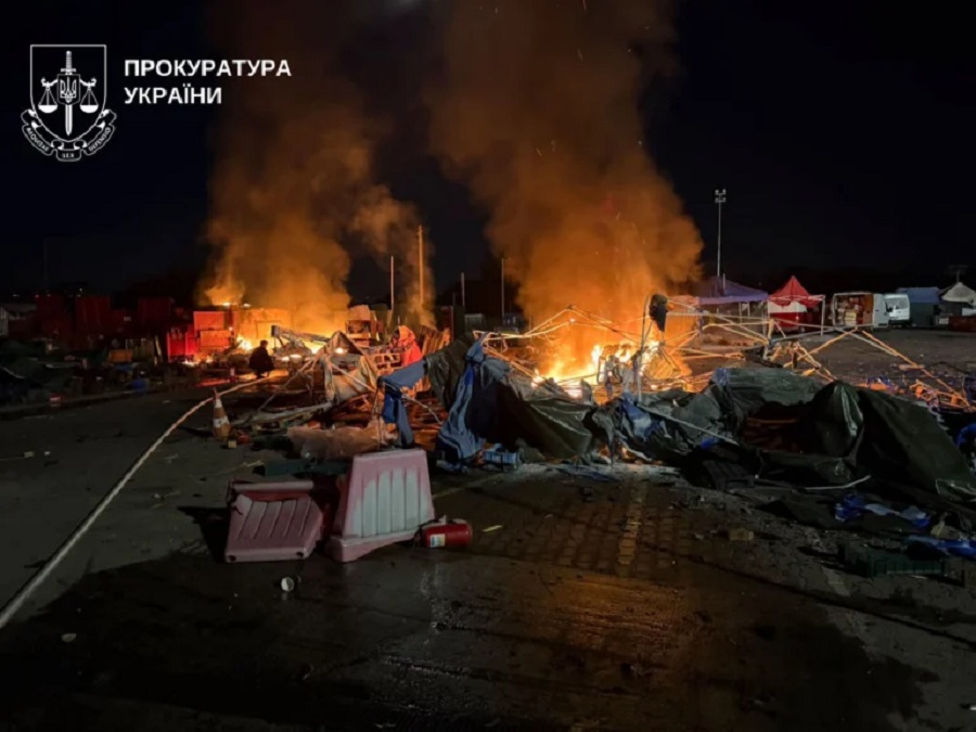 Ринок у Софіївській Борщагівці опинився під ударом: є загиблі та поранені