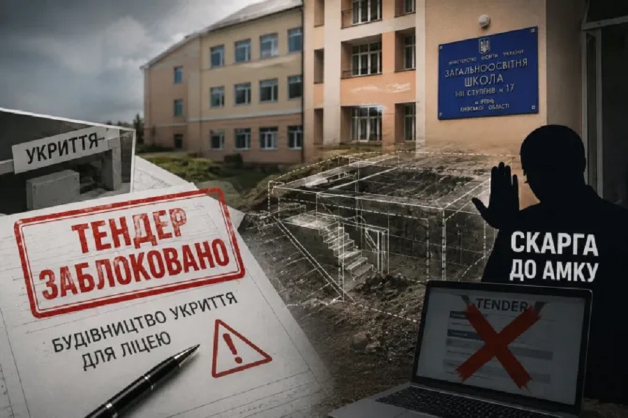 В Ірпені заявили про затягування людьми колишнього мера тендеру на будівництво укриття для ліцею «Мрія»