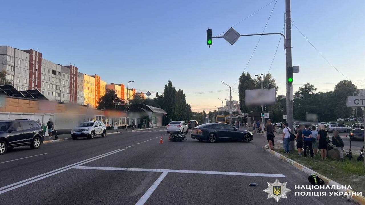 Поліція з’ясовує обставини аварії у Обухові