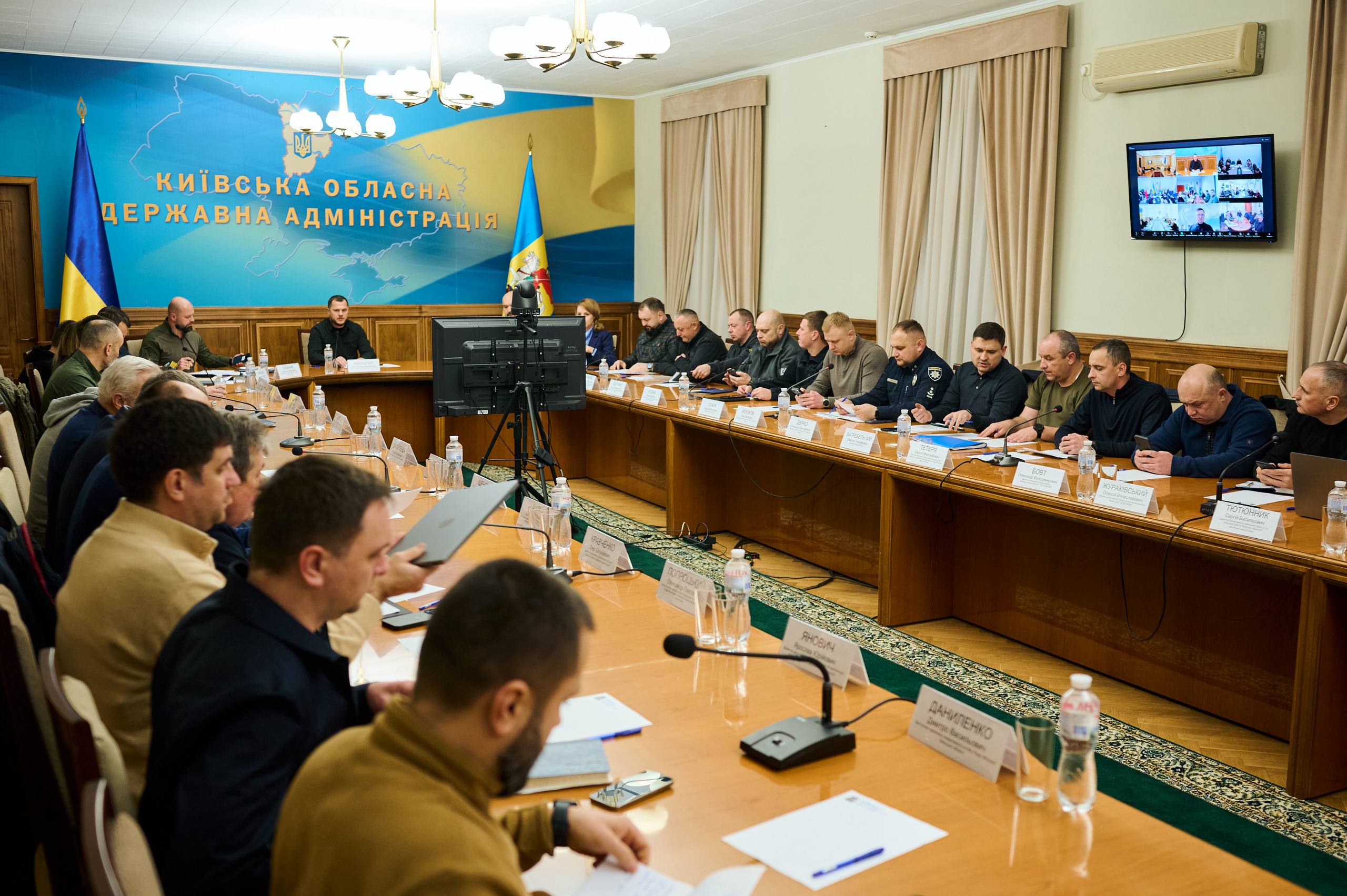На Київщині відбулося засідання оперативного штабу Ради оборони: у пріоритеті безпека та енергетична стабільність