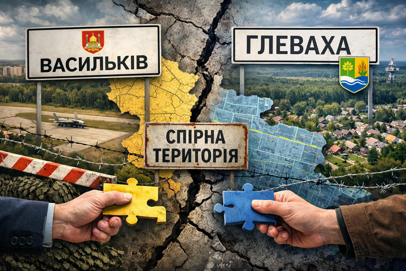 Територіальний спір між Васильковом і Глевахою: історія питання