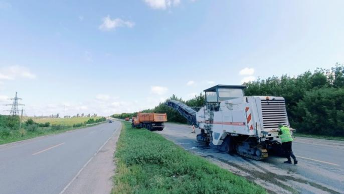 На Київщині активно ремонтують дороги