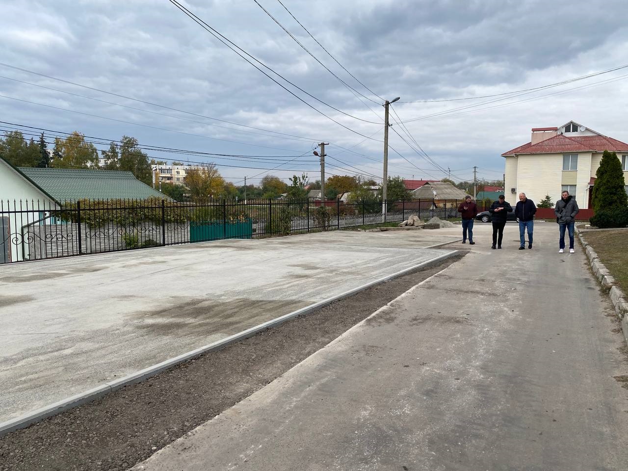 Ігор Сапожко проінспектував об’єкти ремонту та благоустрою у Княжичах, Требухові й Броварах (ФОТО)