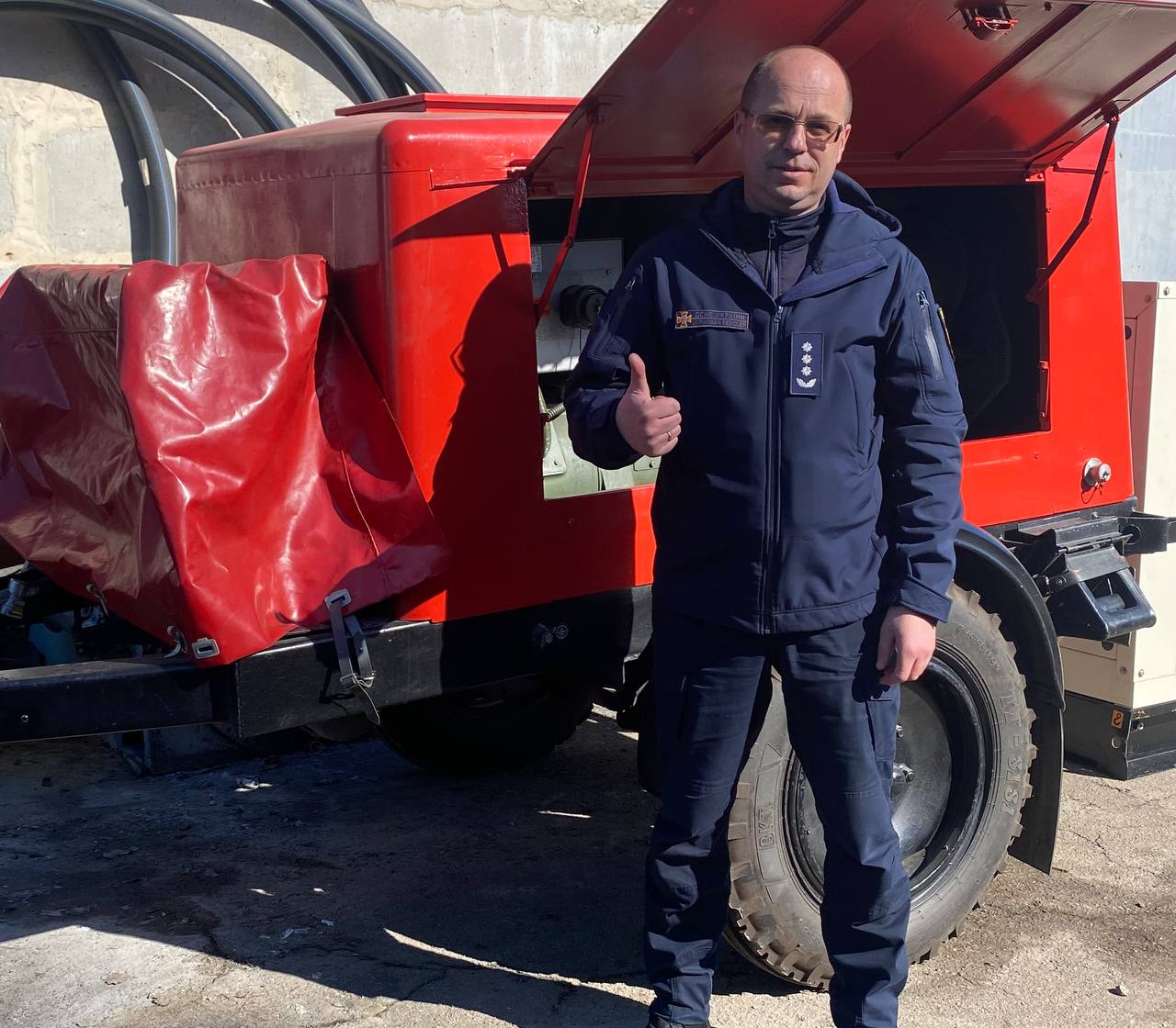 Пожежна служба Єна передала броварським рятувальникам обладнання (ФОТО)